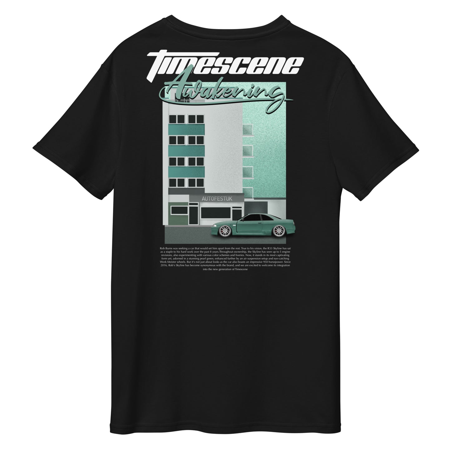 Rob's Skyline Scene Tee Black