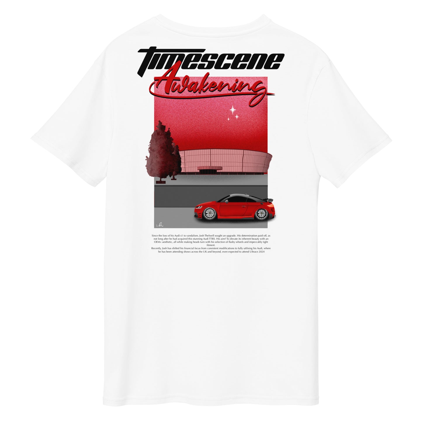 Josh's TTRS Scene Tee White